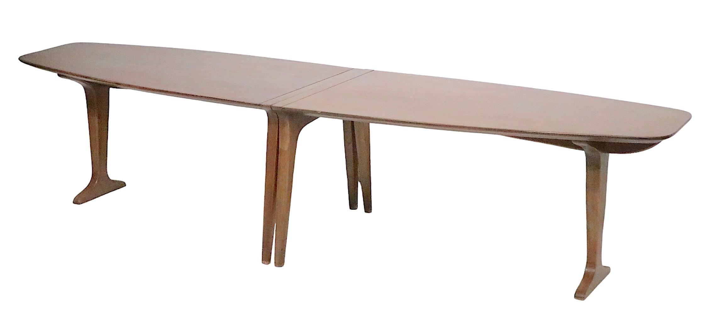 surfboard dining table