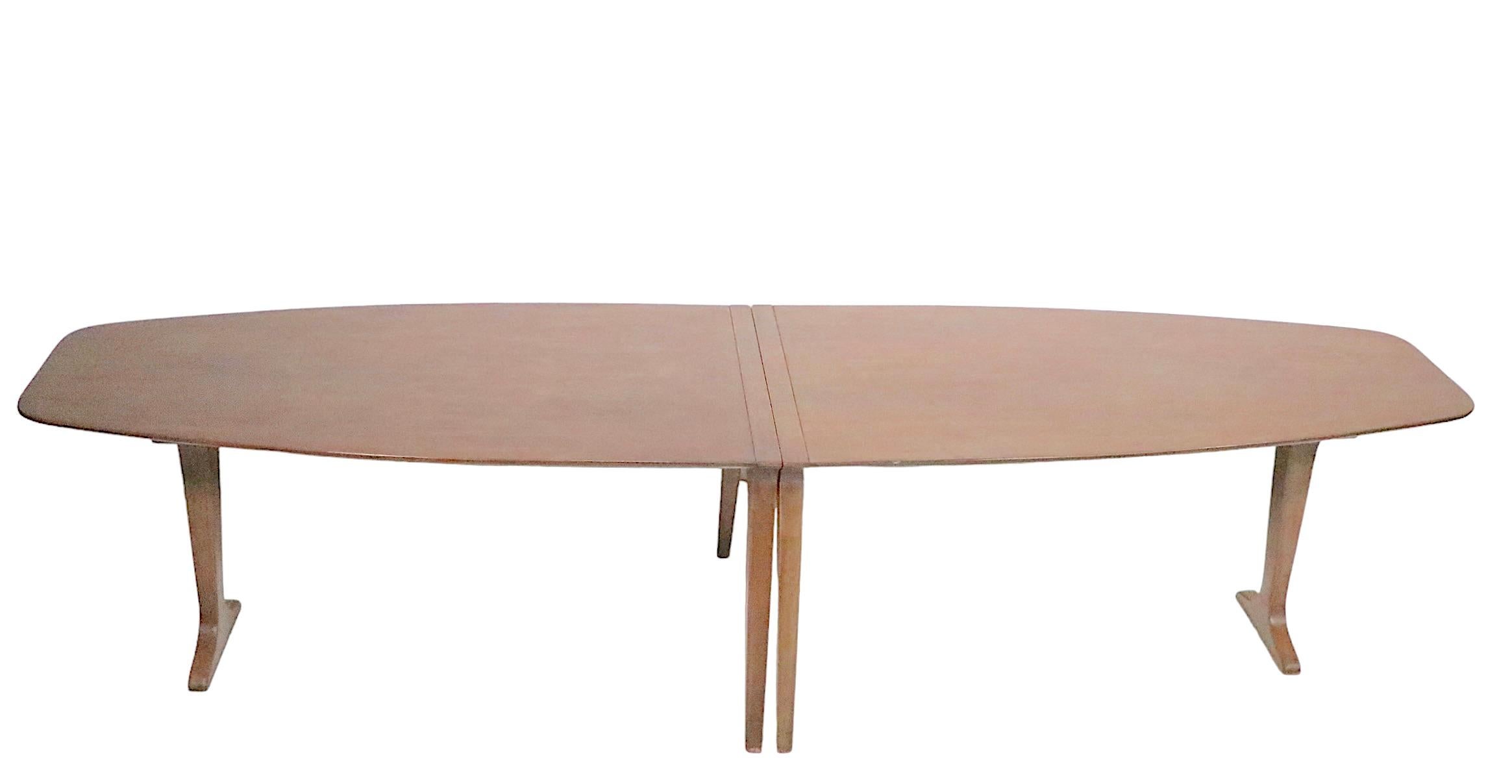 Mid-Century Modern 2 pc. Mid Century Surfboard Coffee Table by John Van Koert for Drexel c. 1960’s  For Sale