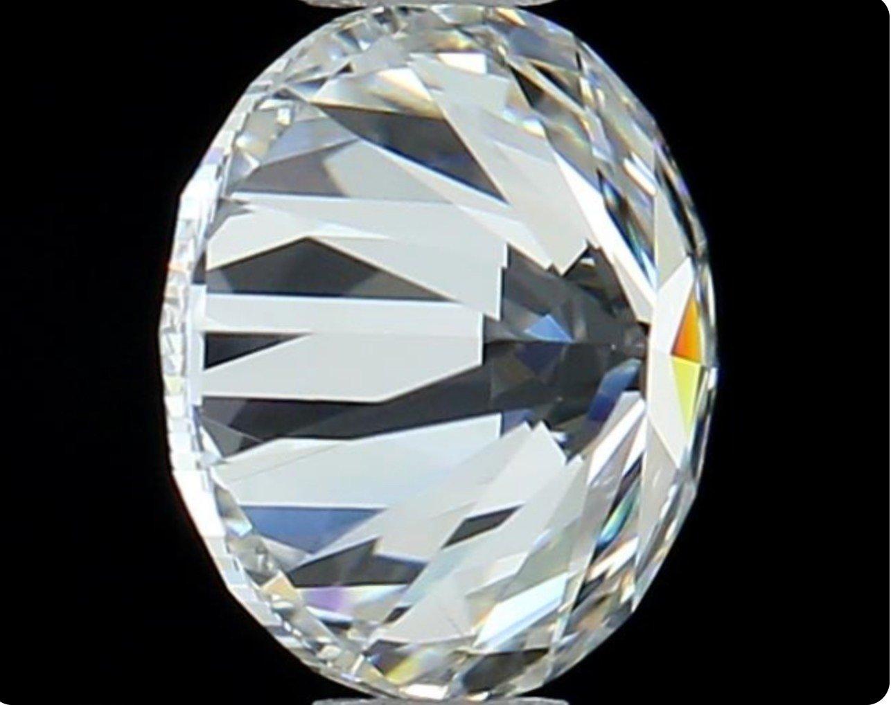 Round Cut 2 Pcs Natural Diamonds, 0.80 Ct, Round, F, G, VS2, GIA Certificate