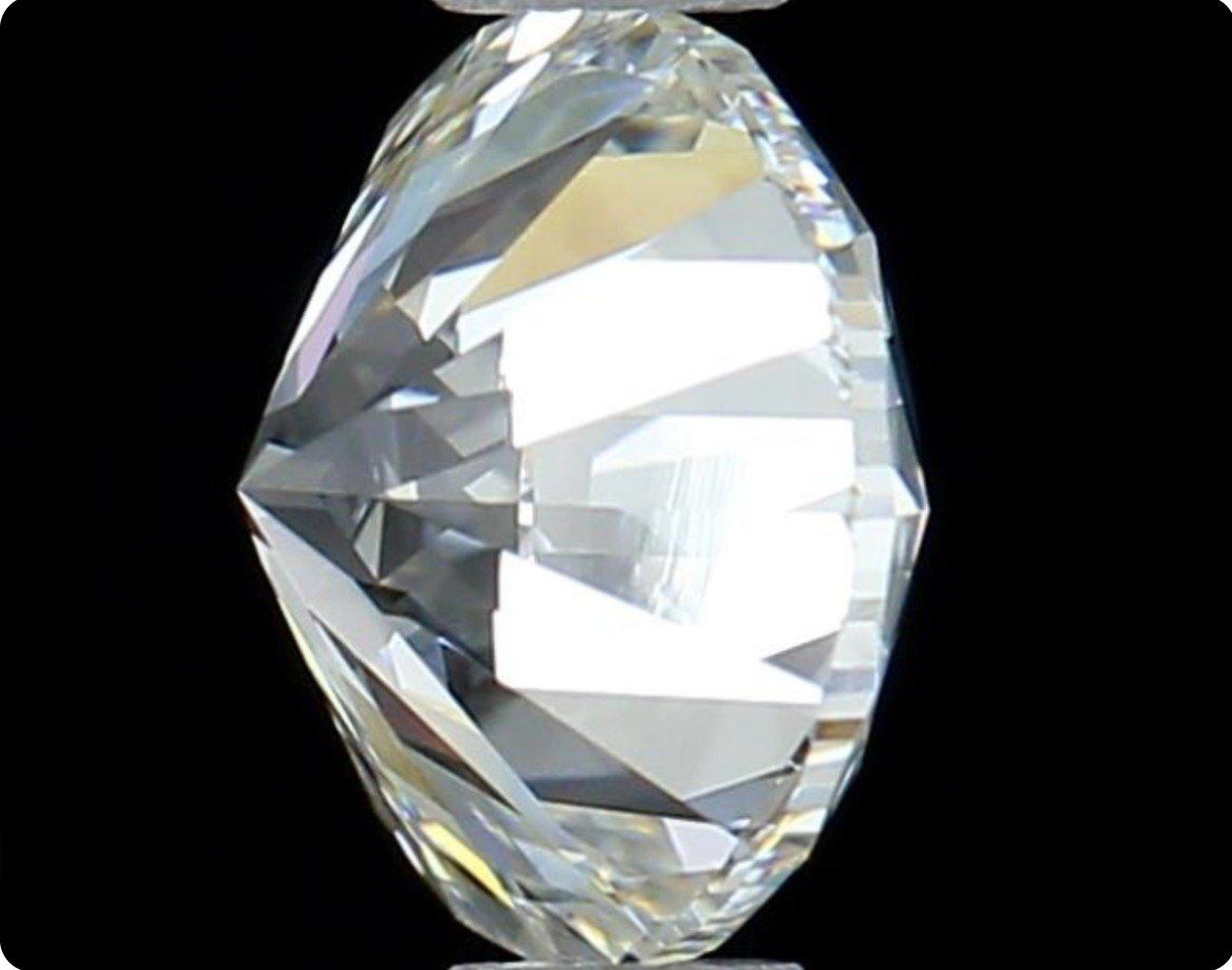 2 Pcs Natural Diamonds, 0.80 Ct, Round, F, G, VS2, GIA Certificate In New Condition In רמת גן, IL
