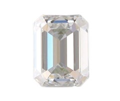 2 Pcs Natural Diamonds, 0.81 Ct, Emerald, I, If 'Flawless', GIA Certificate