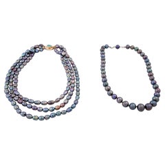 2 Pearl Necklaces