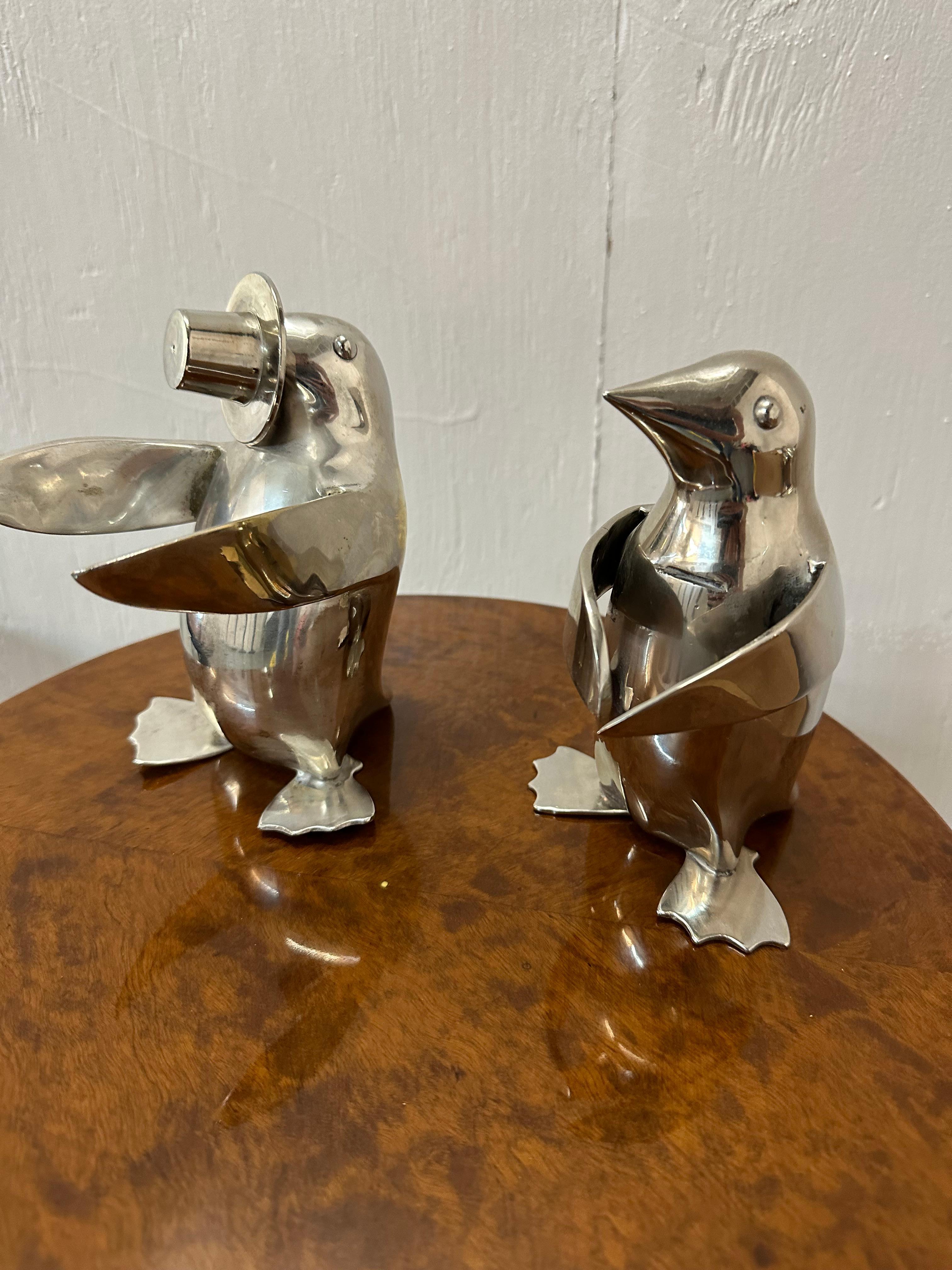 2 penguin sculptures, 1950 For Sale 4