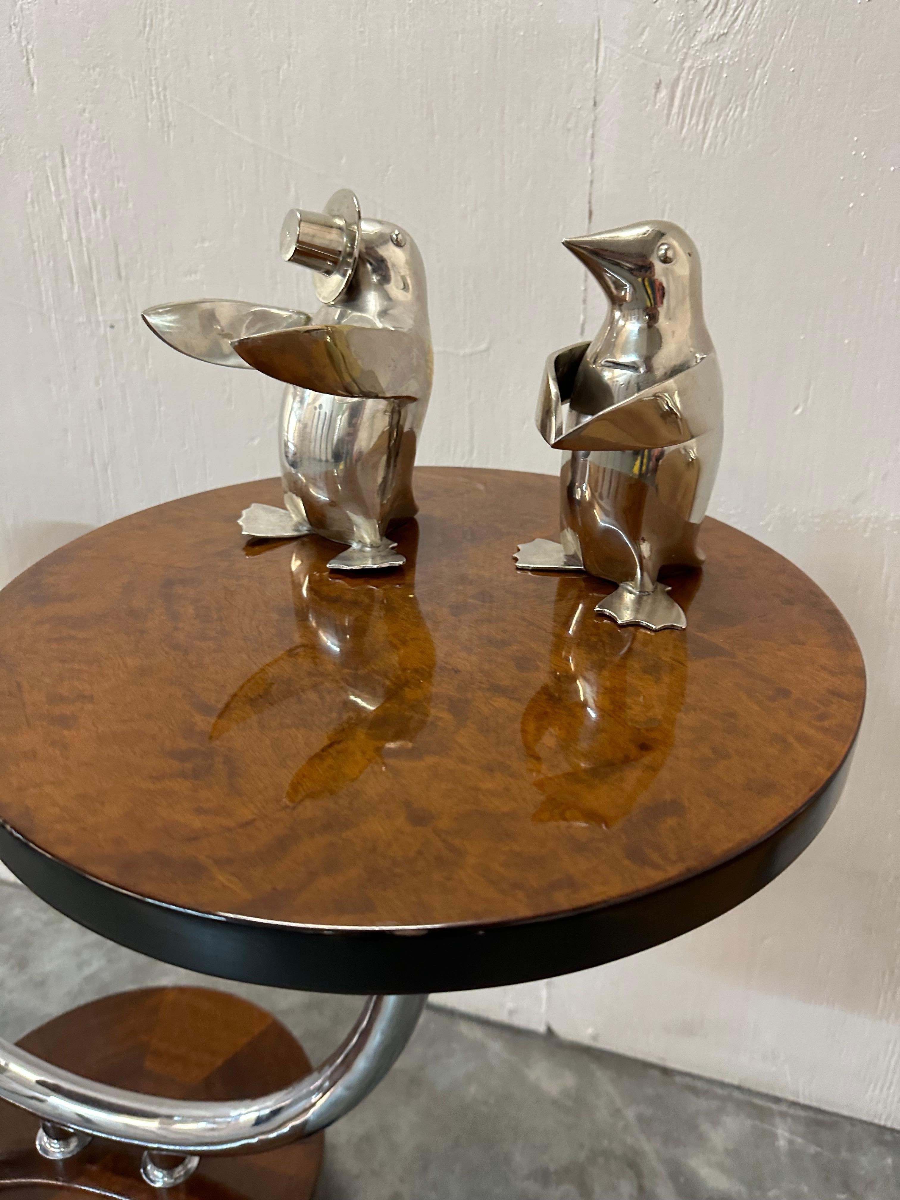 2 penguin sculptures, 1950 For Sale 5
