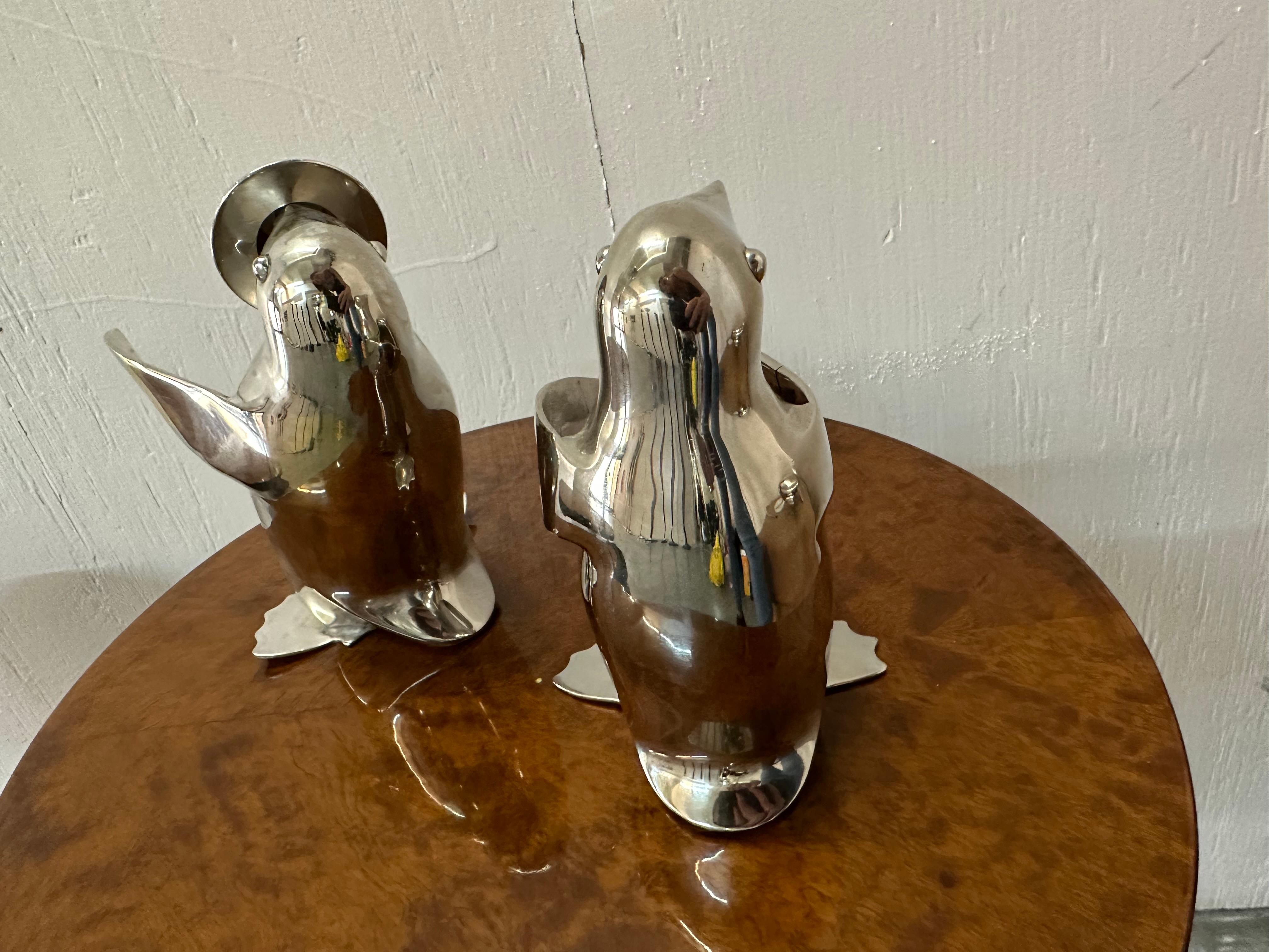 2 penguin sculptures, 1950 For Sale 6