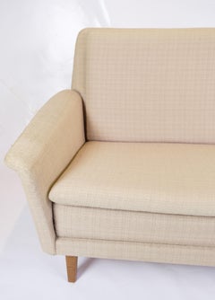 Sofá DUX para 2 personas Fabricado en lana Light Por Folke Ohlsson Para Fritz Hansen