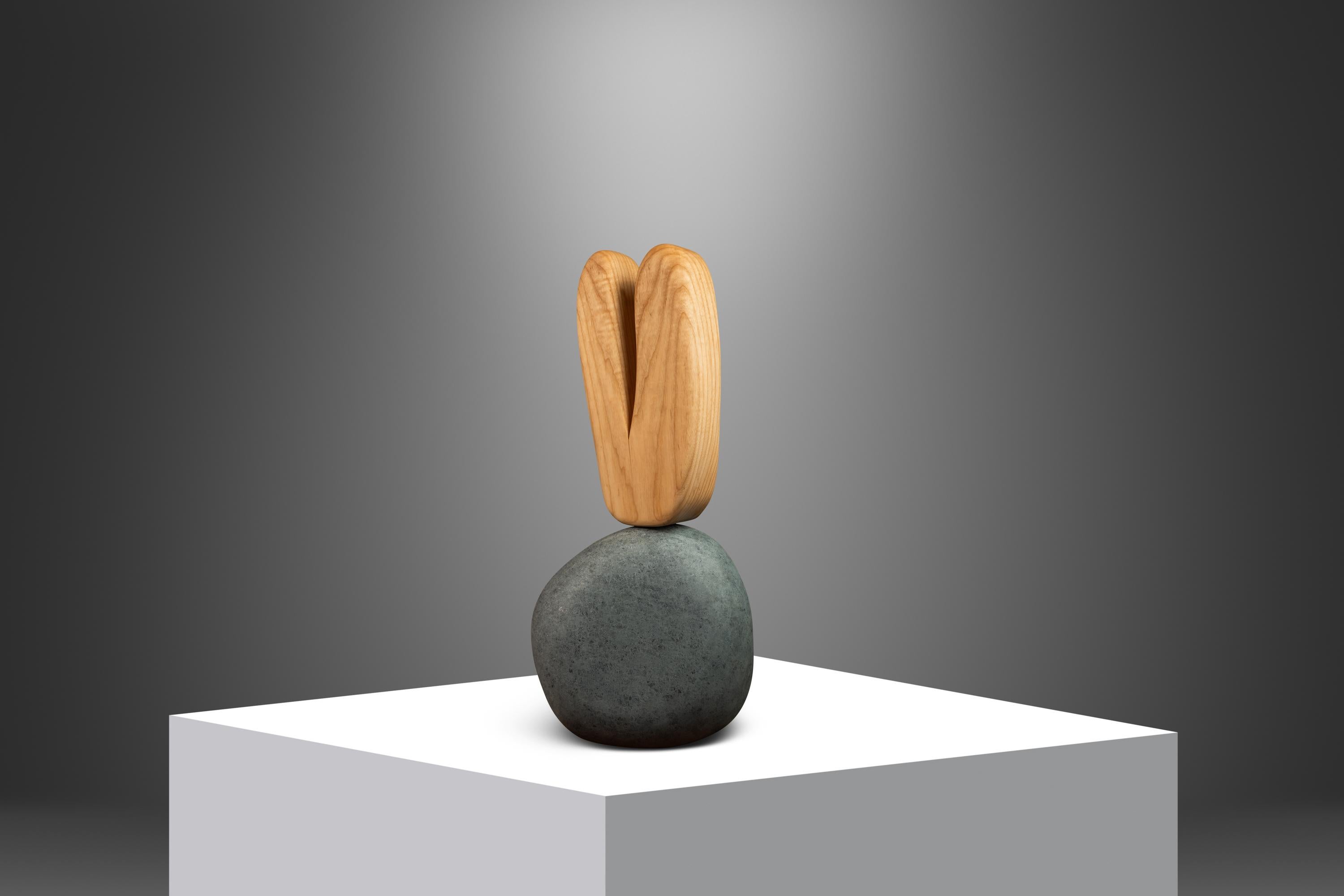 Americano Scultura a 2 pezzi a forma di 