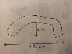 2 Bänke aus Kiefernholz im Stil von Chapo, um 1970