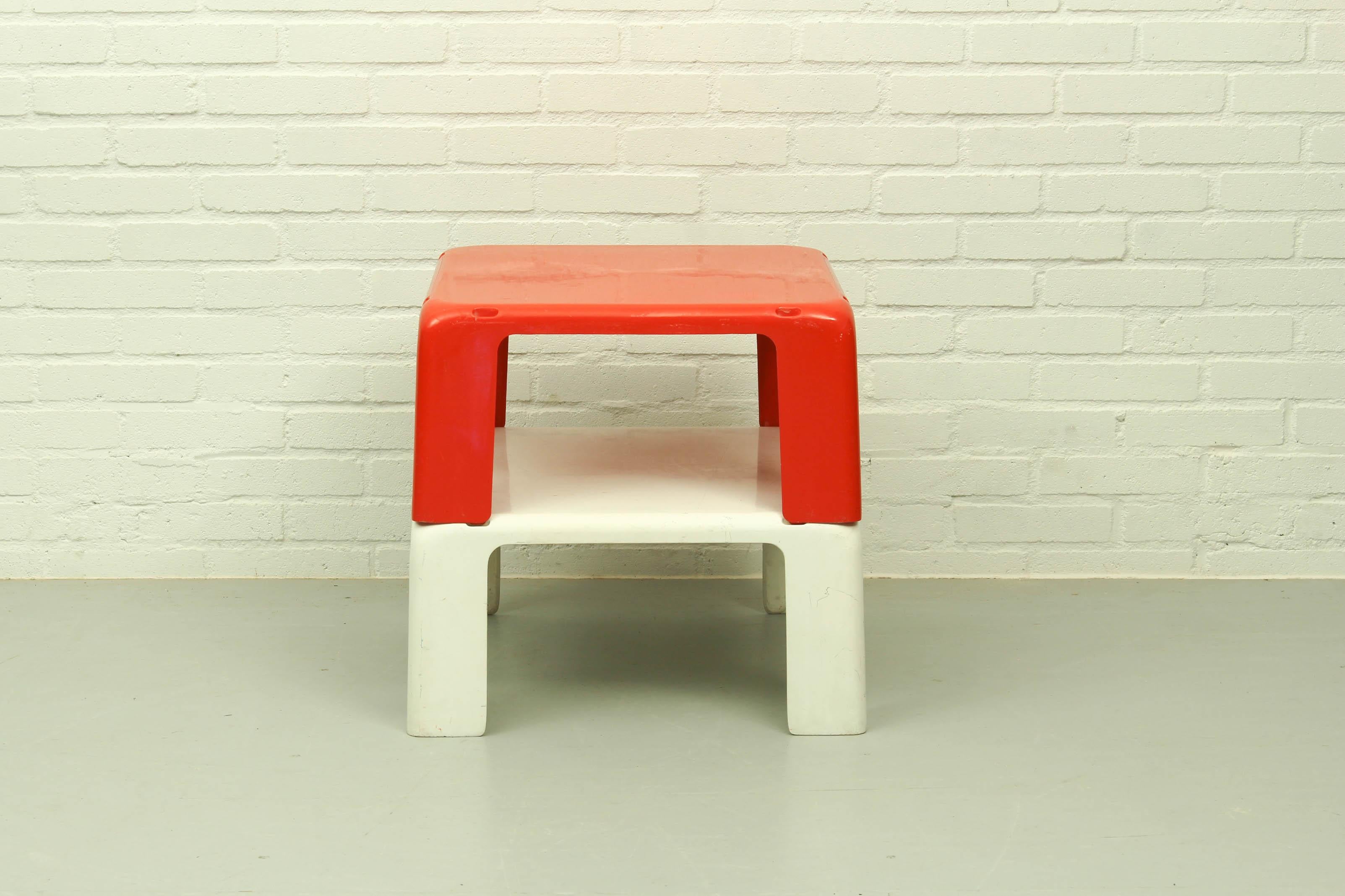 Dutch 2 Plastic Sofa Tables, 