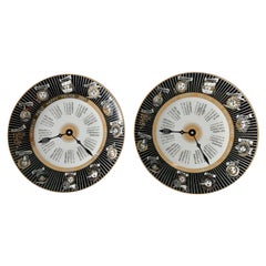2 Plato Calendario Porzellanteller signiert und nummeriert Fornasetti aus Italien