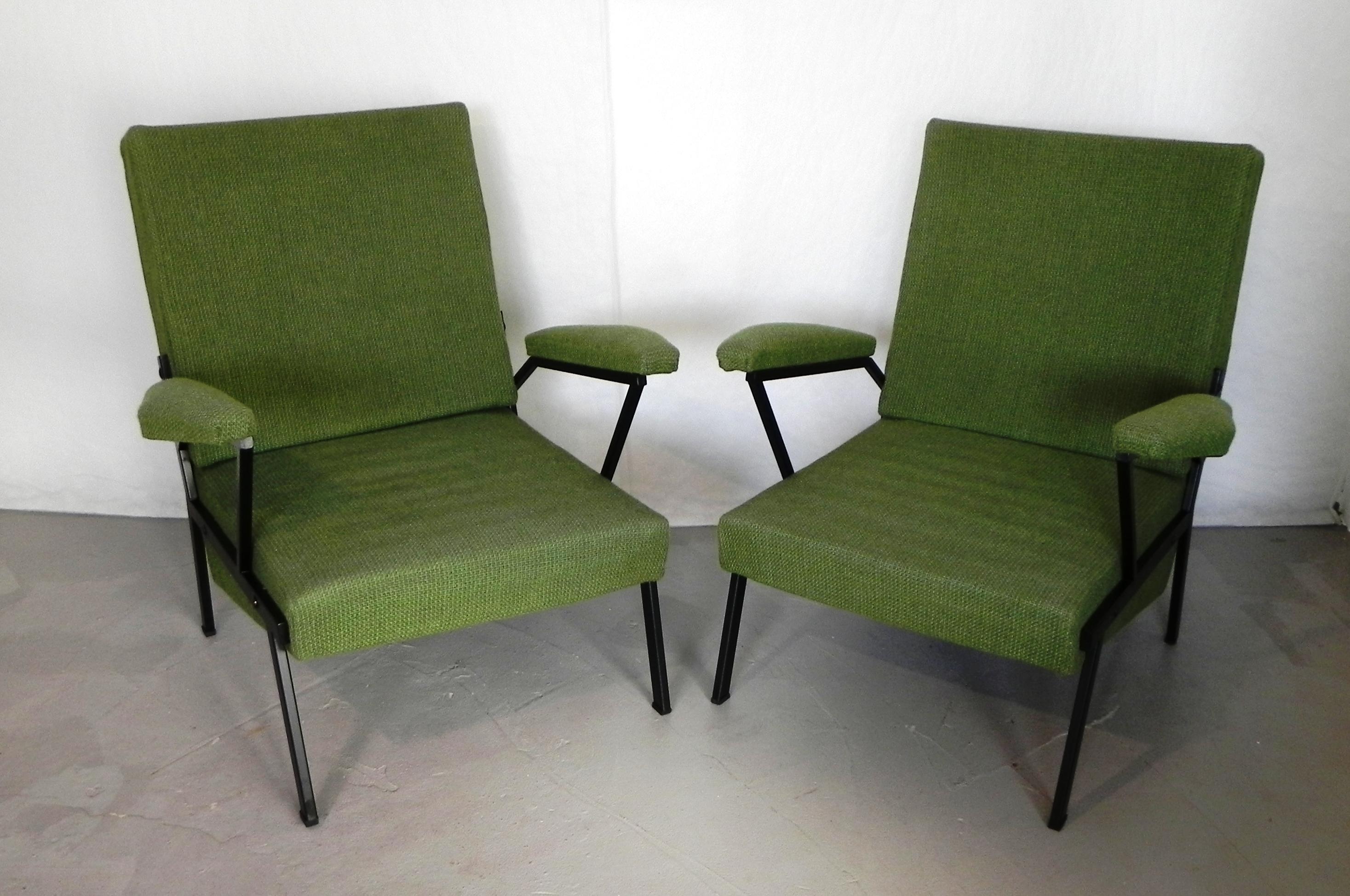 2 armchairs from the 1960s 3