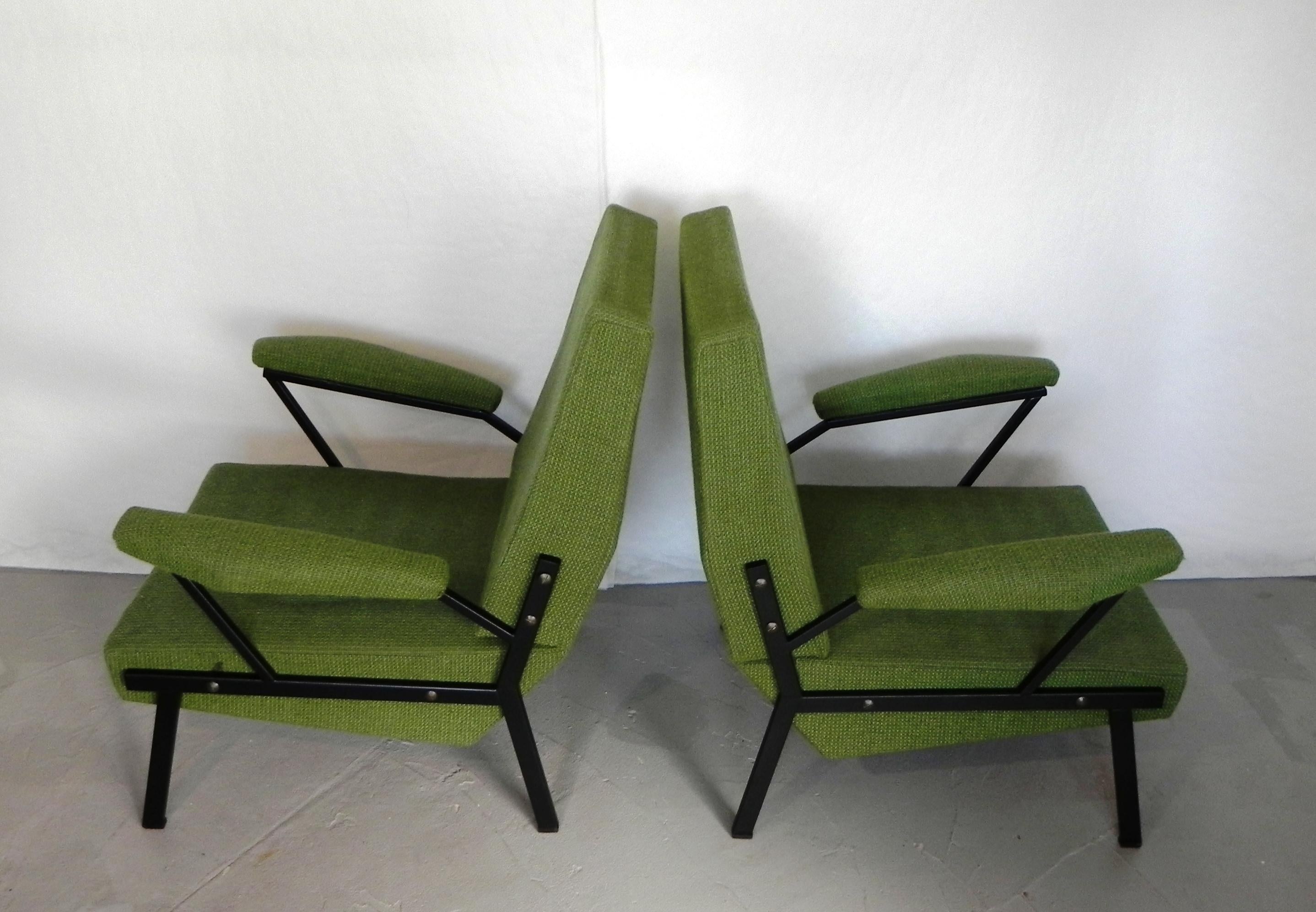 Mid-20th Century 2 armchairs from the 1960s