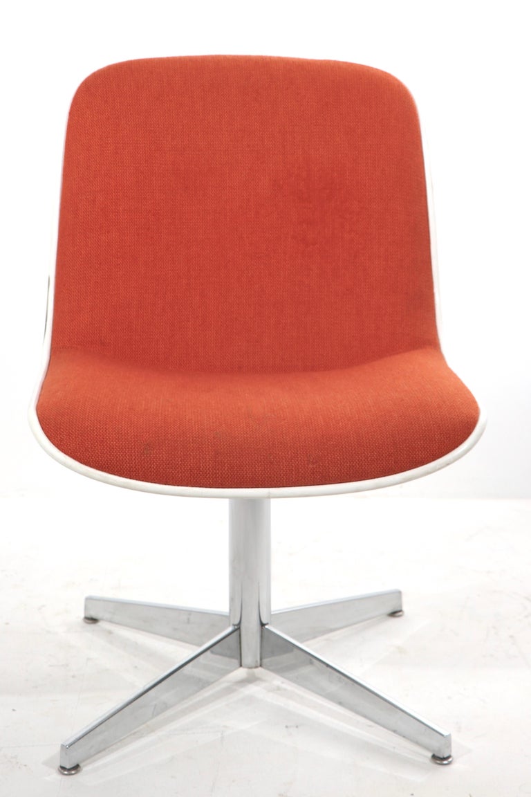 Post-Modern Postmodern Steelcase Office Desk Dining Chair For Sale
