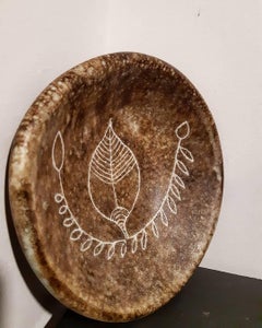 2 Potiers "Deux Potiers" French Ceramic Bowl, Michelle and Jacques Serre