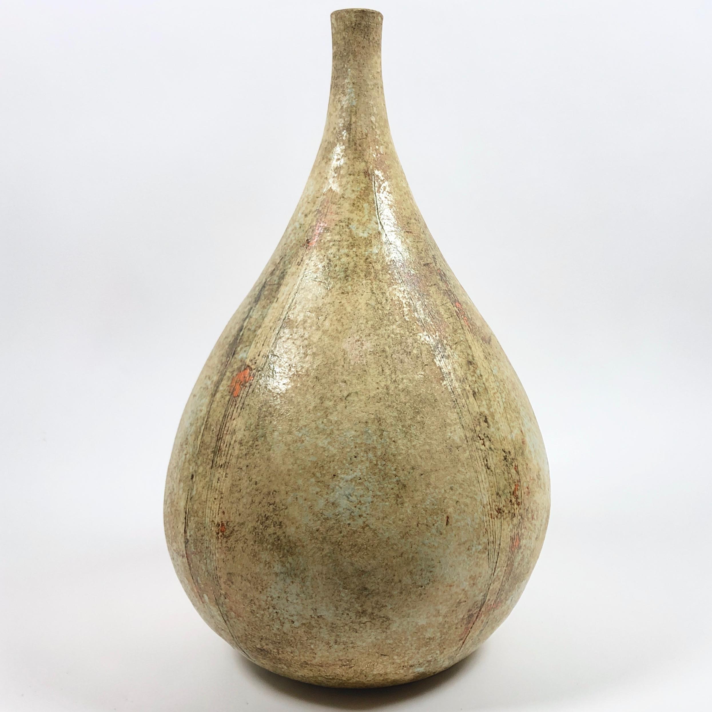 2 Potiers 'Deux Potiers' Large Ceramic Table Lamp or Decorative Vase For Sale 1