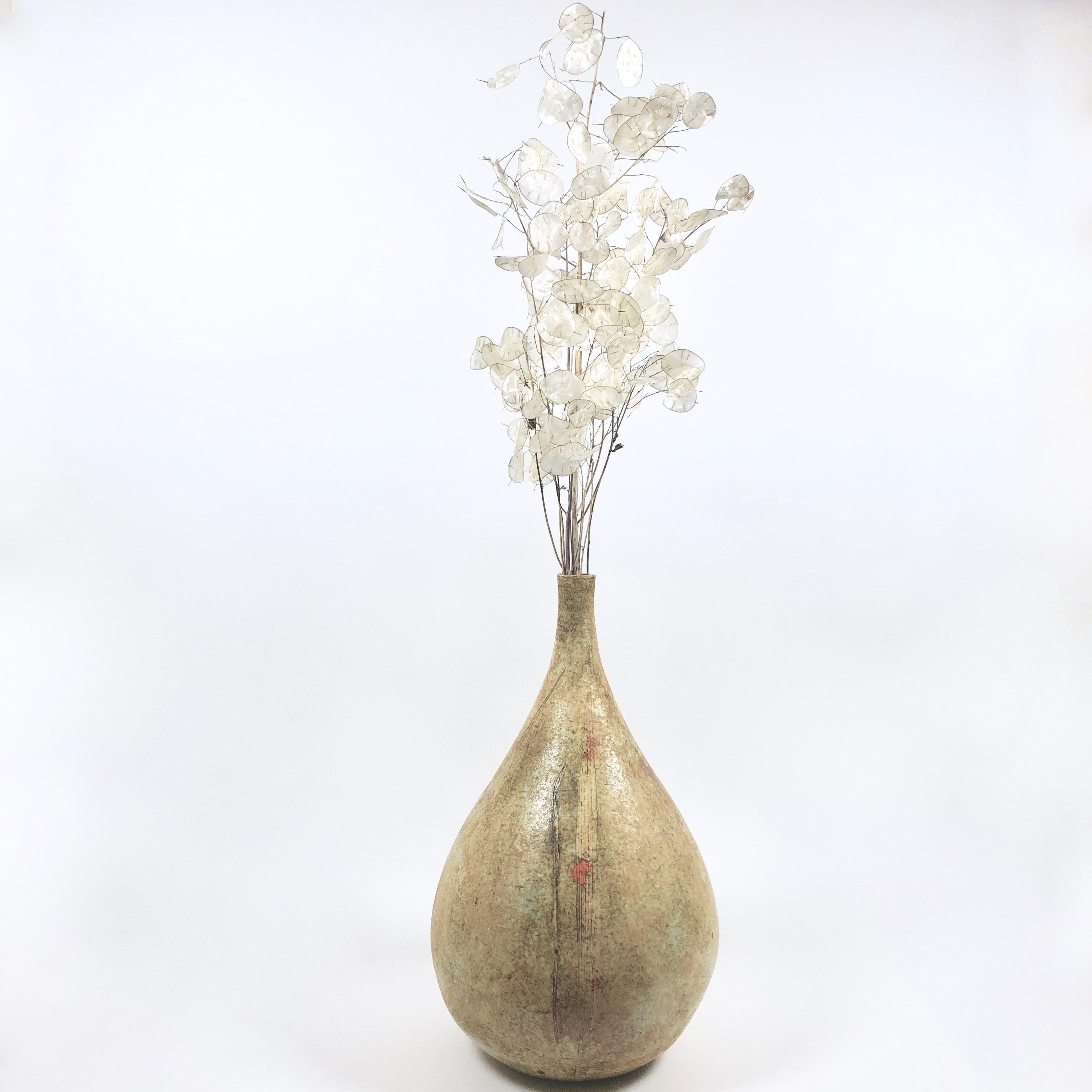 2 Potiers 'Deux Potiers' Large Ceramic Table Lamp or Decorative Vase For Sale 2