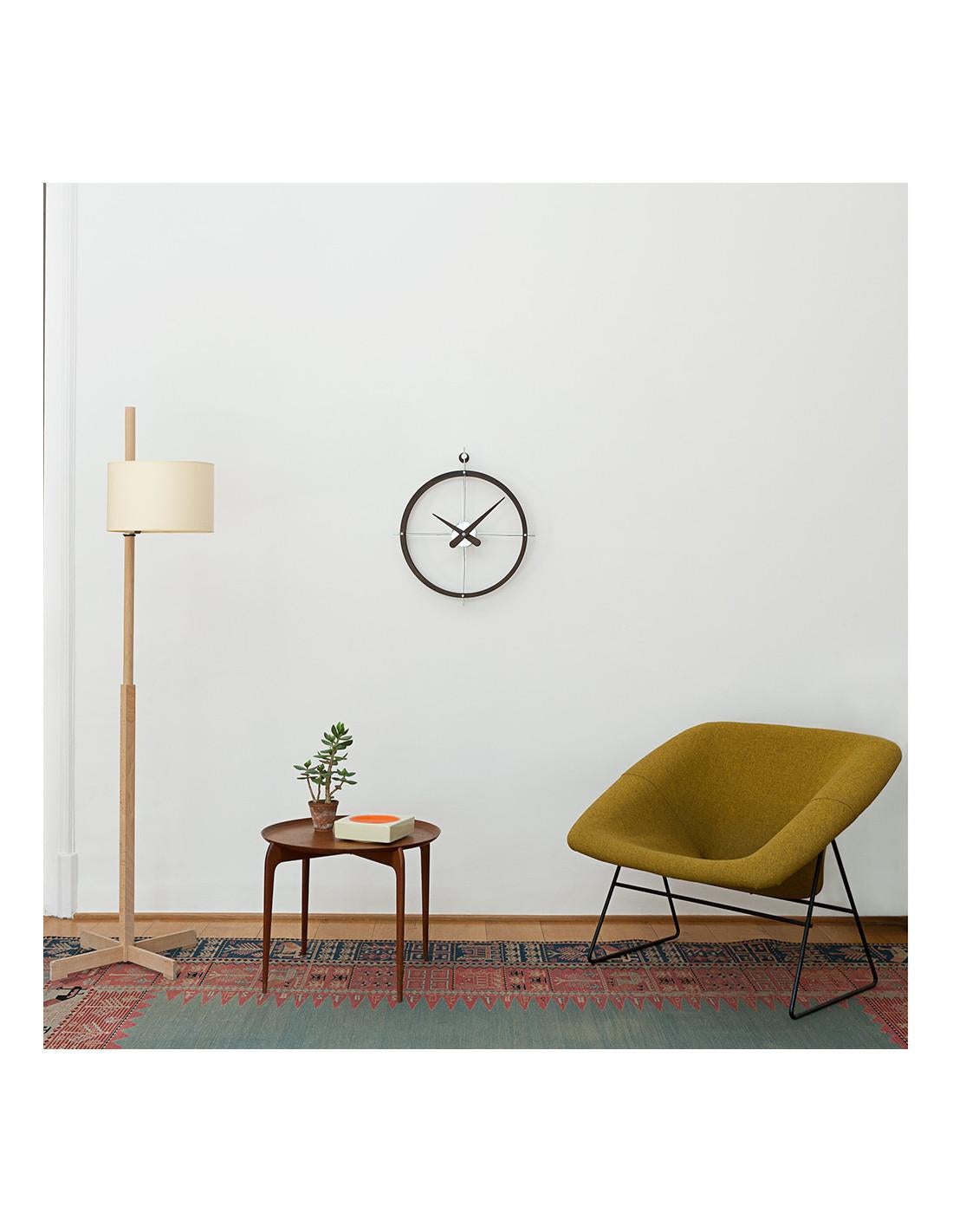 Modern 2 Puntos N Wall Clock For Sale