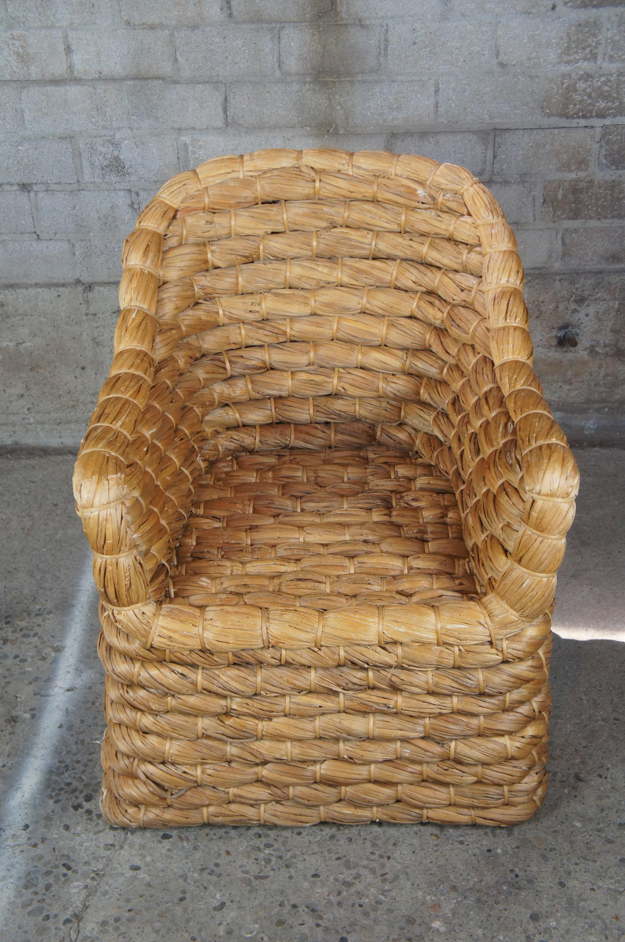 ralph lauren rattan chairs