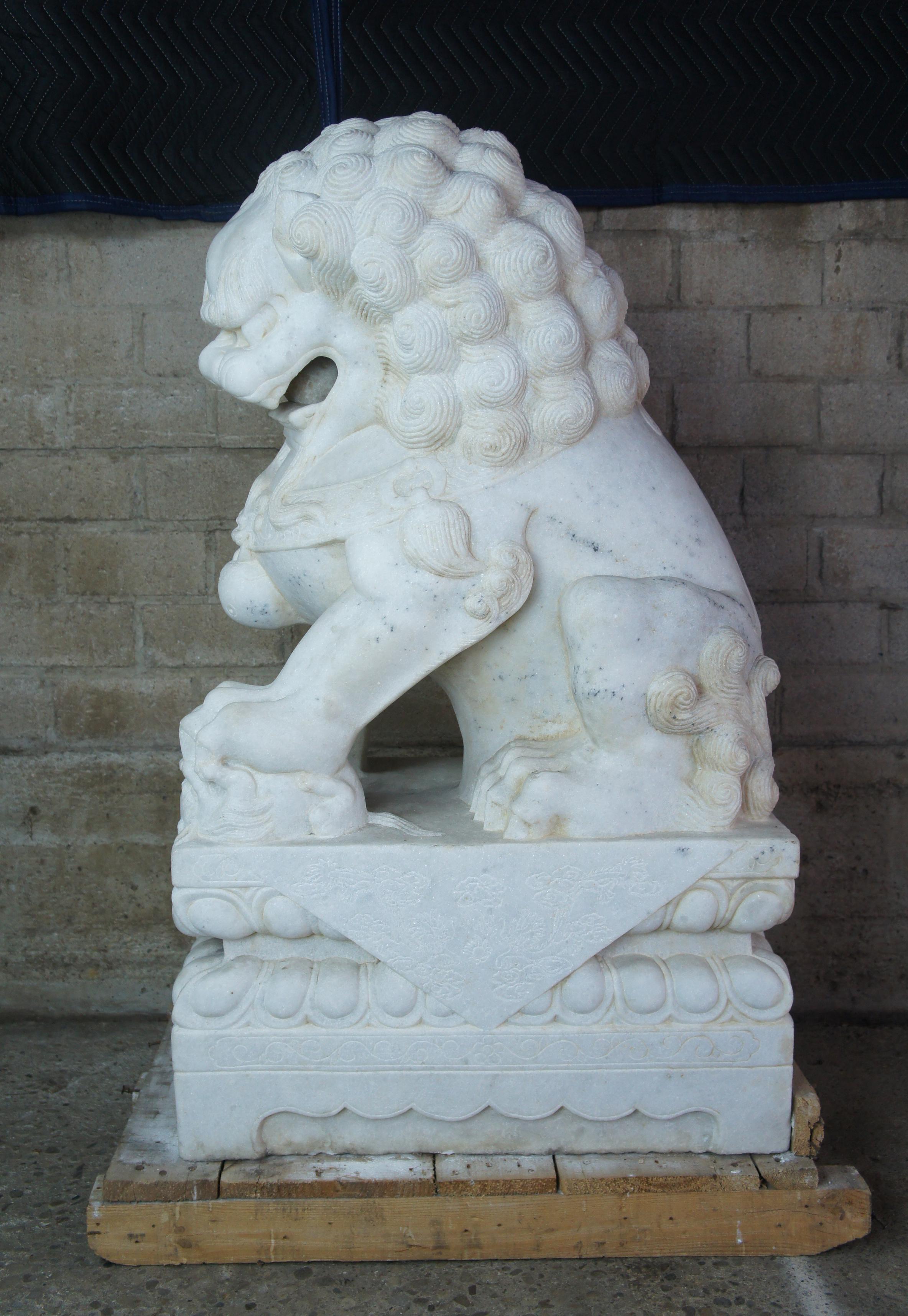chinese marble statues