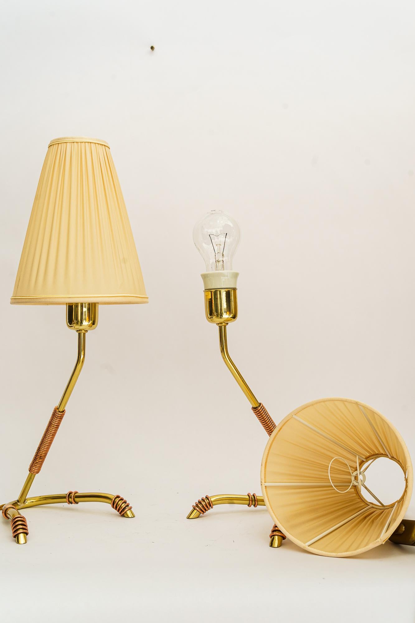 2 rares lampes de table Rupert Nikoll vienne vers 1950 en vente 5