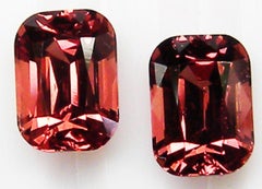 2 Red Spinels Cts 2.11