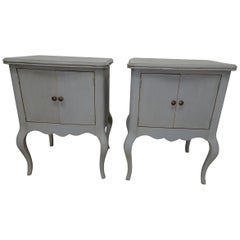 2 Rococo Style Nightstands