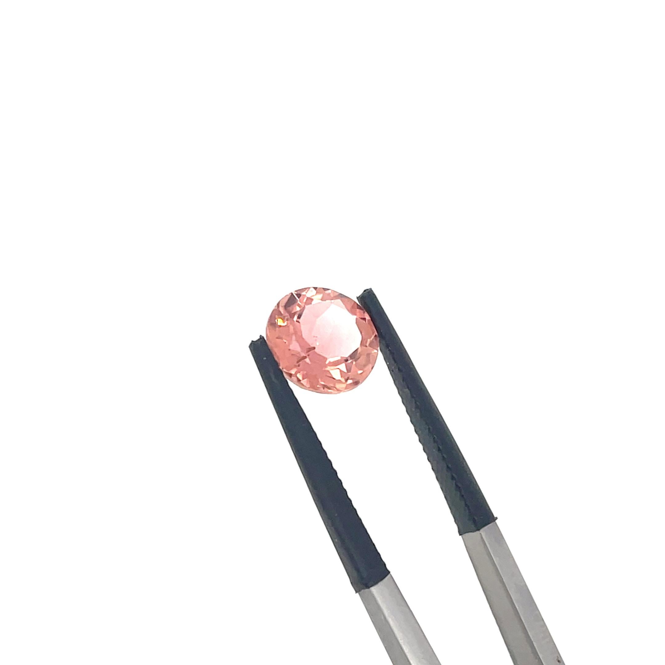 2 Tormaline rotonde 5,80 carati in vendita 5