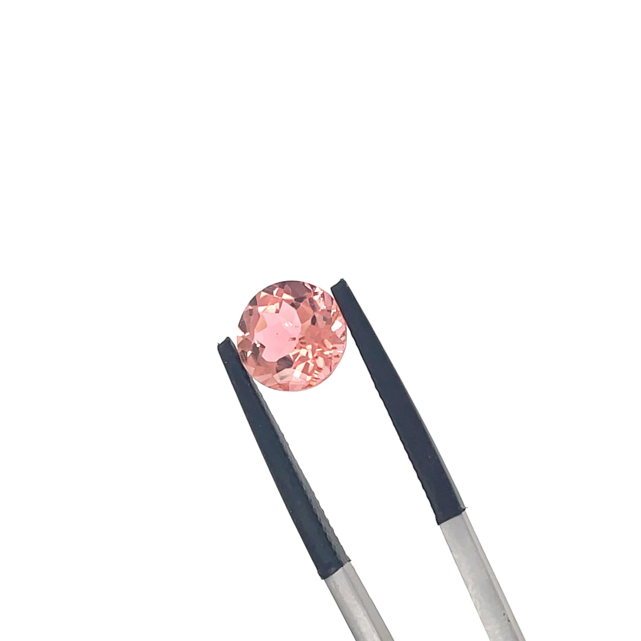 2 Tormaline rotonde 5,80 carati in vendita 7