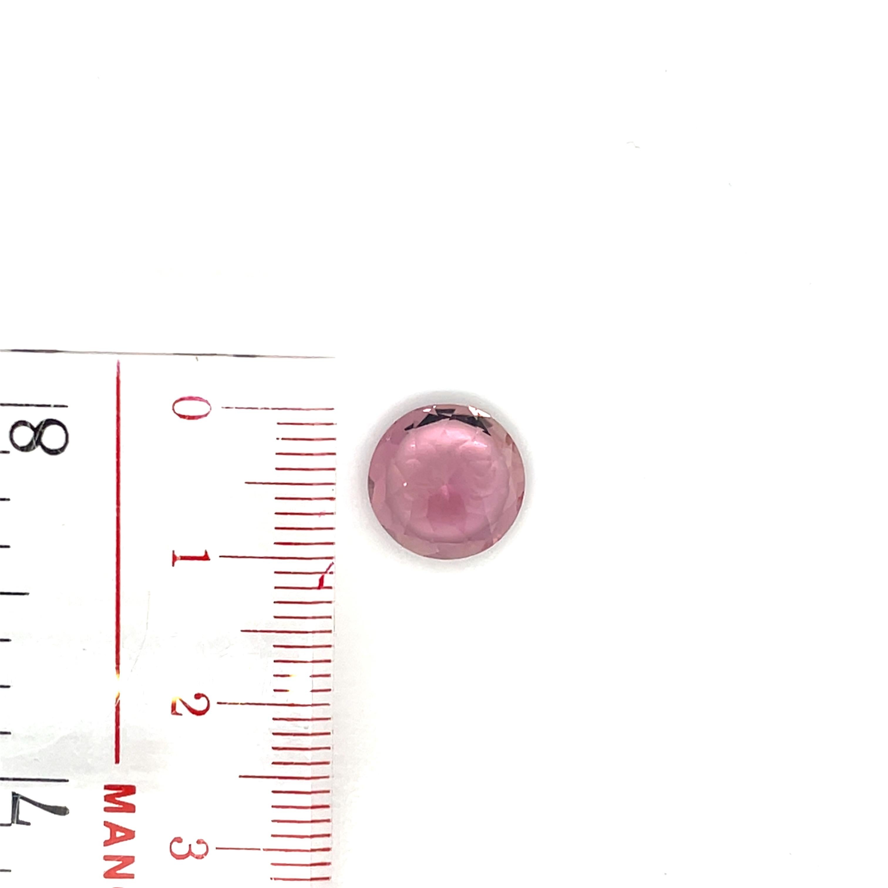 2 Tormaline rotonde Cts 9,41 in vendita 4
