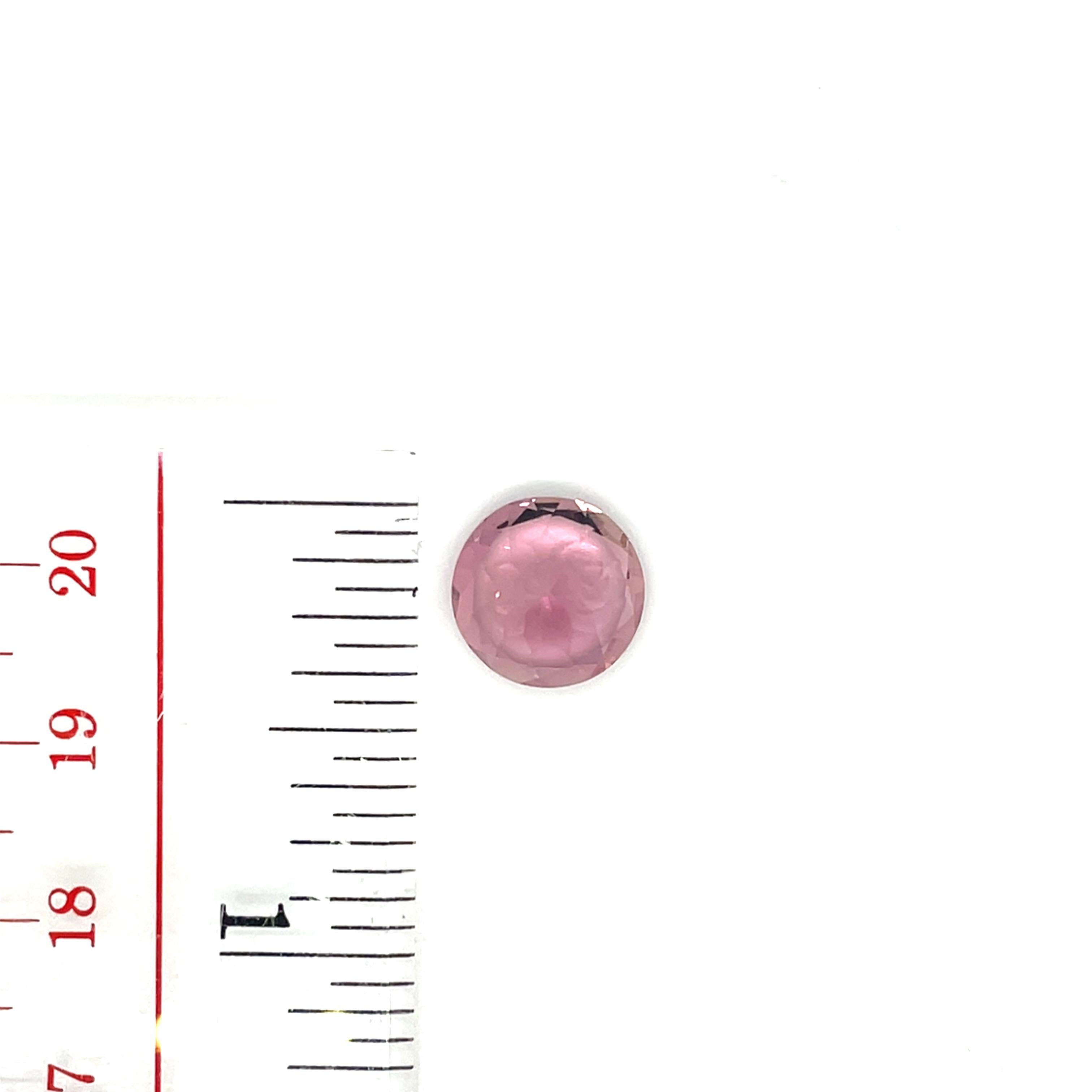 2 Tormaline rotonde Cts 9,41 in vendita 3
