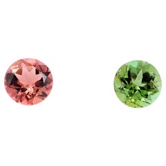 2 Turmalinas Redondas Cts 2.45