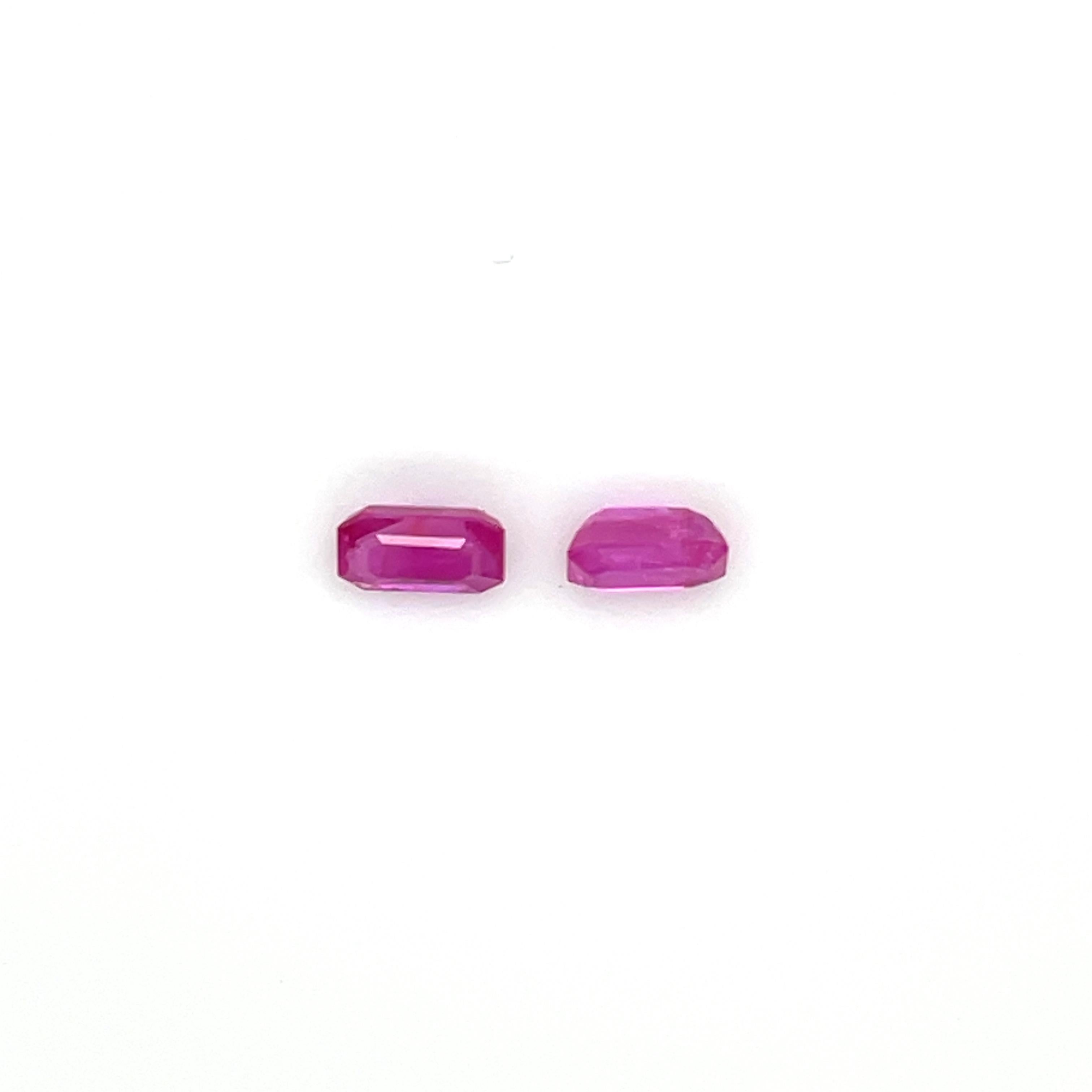 2 Rubies 2.22 Cts  For Sale 11
