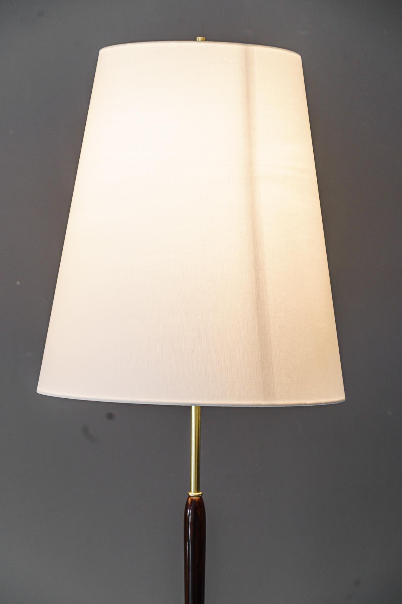 2 Rupert Nikoll Floor Lamps 'Almost Same' Vienna Around 1960 For Sale 2