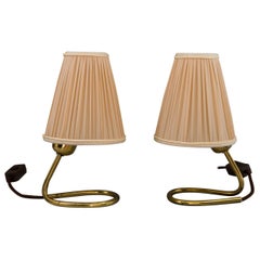 2 Rupert Nikoll Table Lamp, Vienna, 1960s