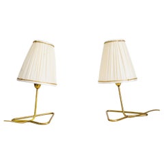2 Rupert Nikoll Table Lamps Around 1950s