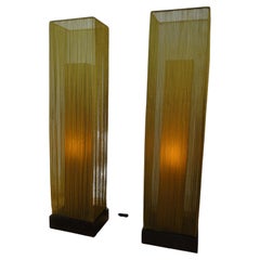 2 Scandinavian Floor Lamps Vintage Mid-Century