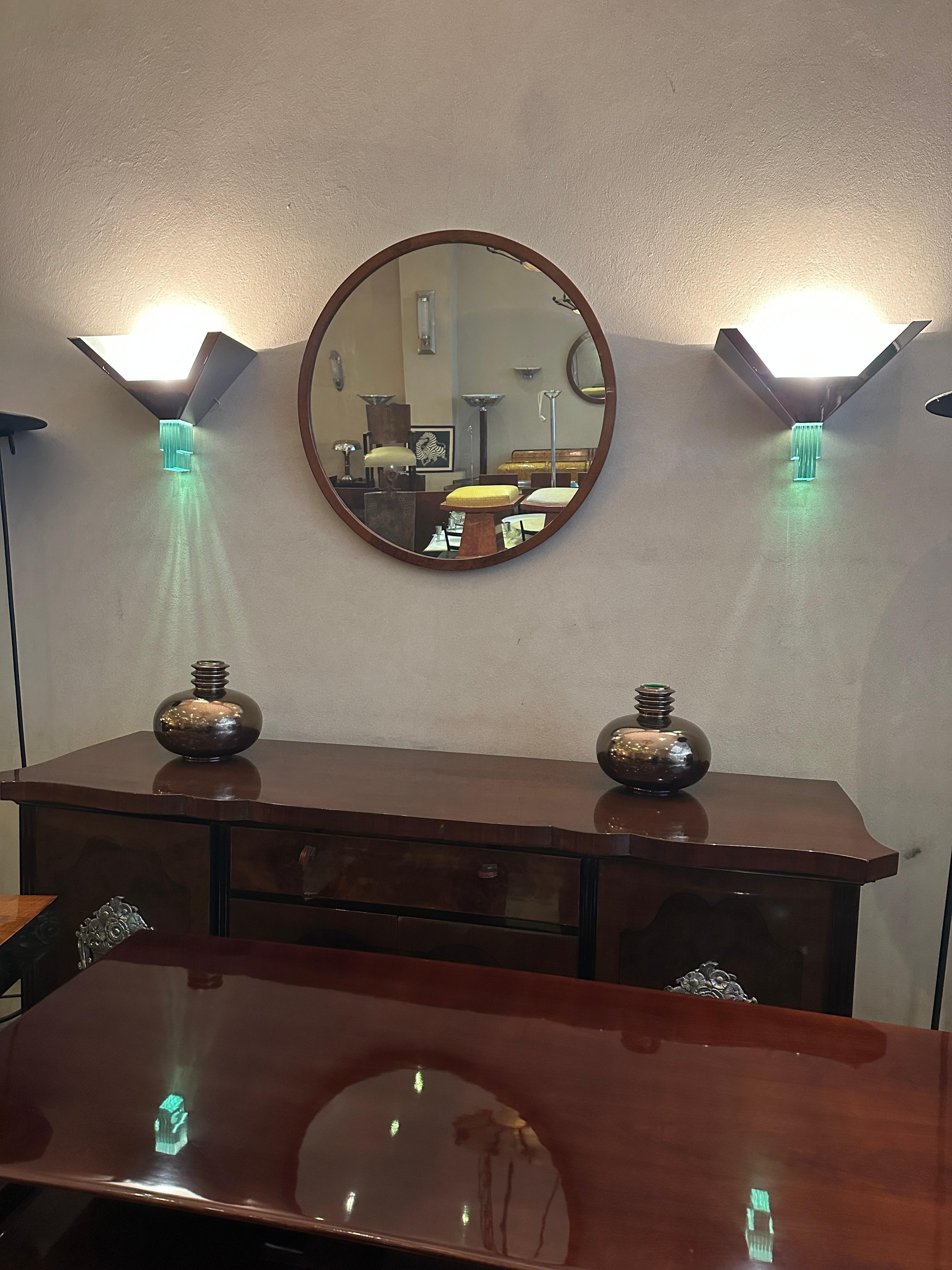 2 lampade a incasso Stile: Art Dec, Francese, 1940 in vendita 1