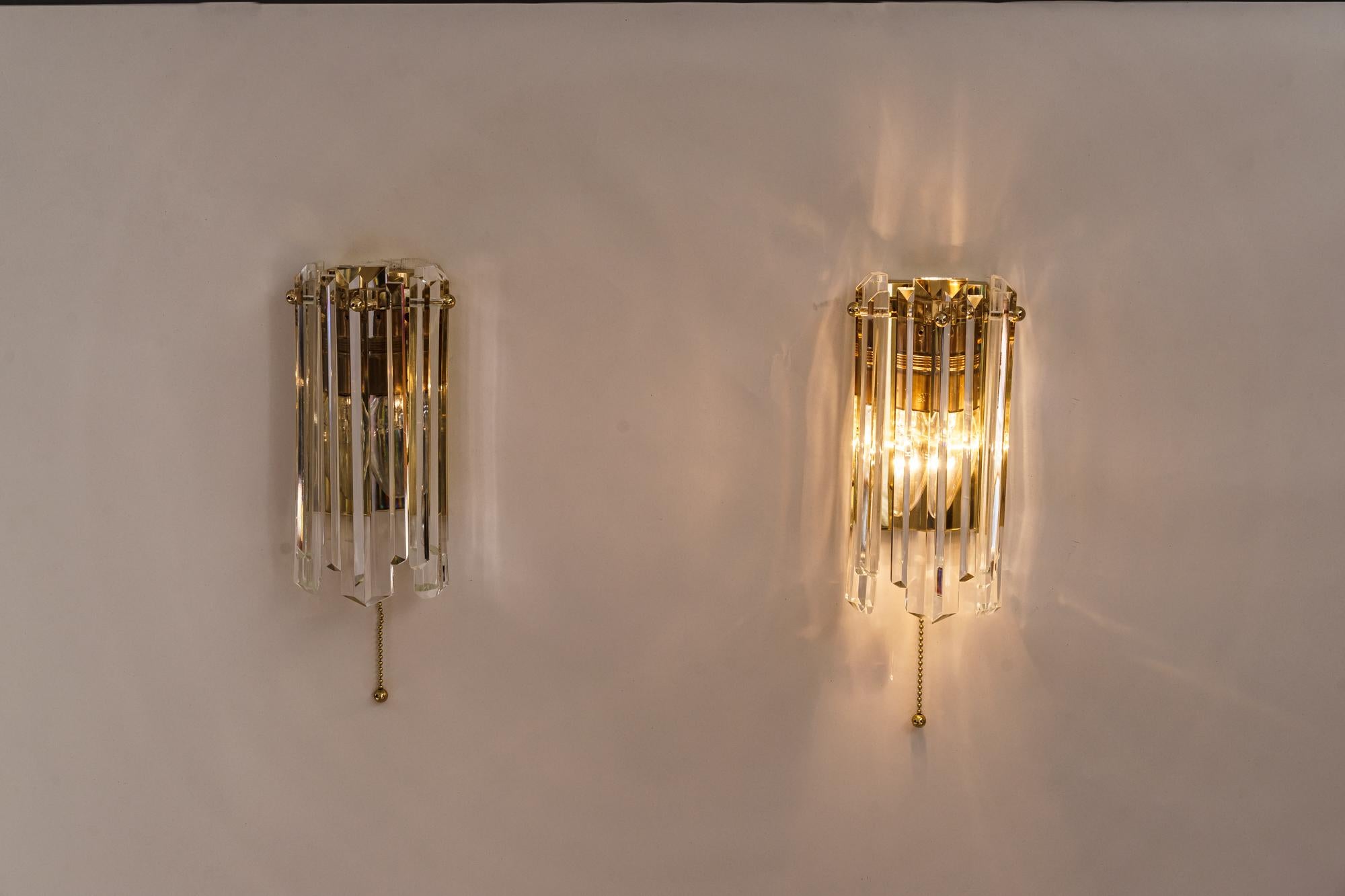 2 Sconces Vienna, Around 1920s In Good Condition For Sale In Wien, AT