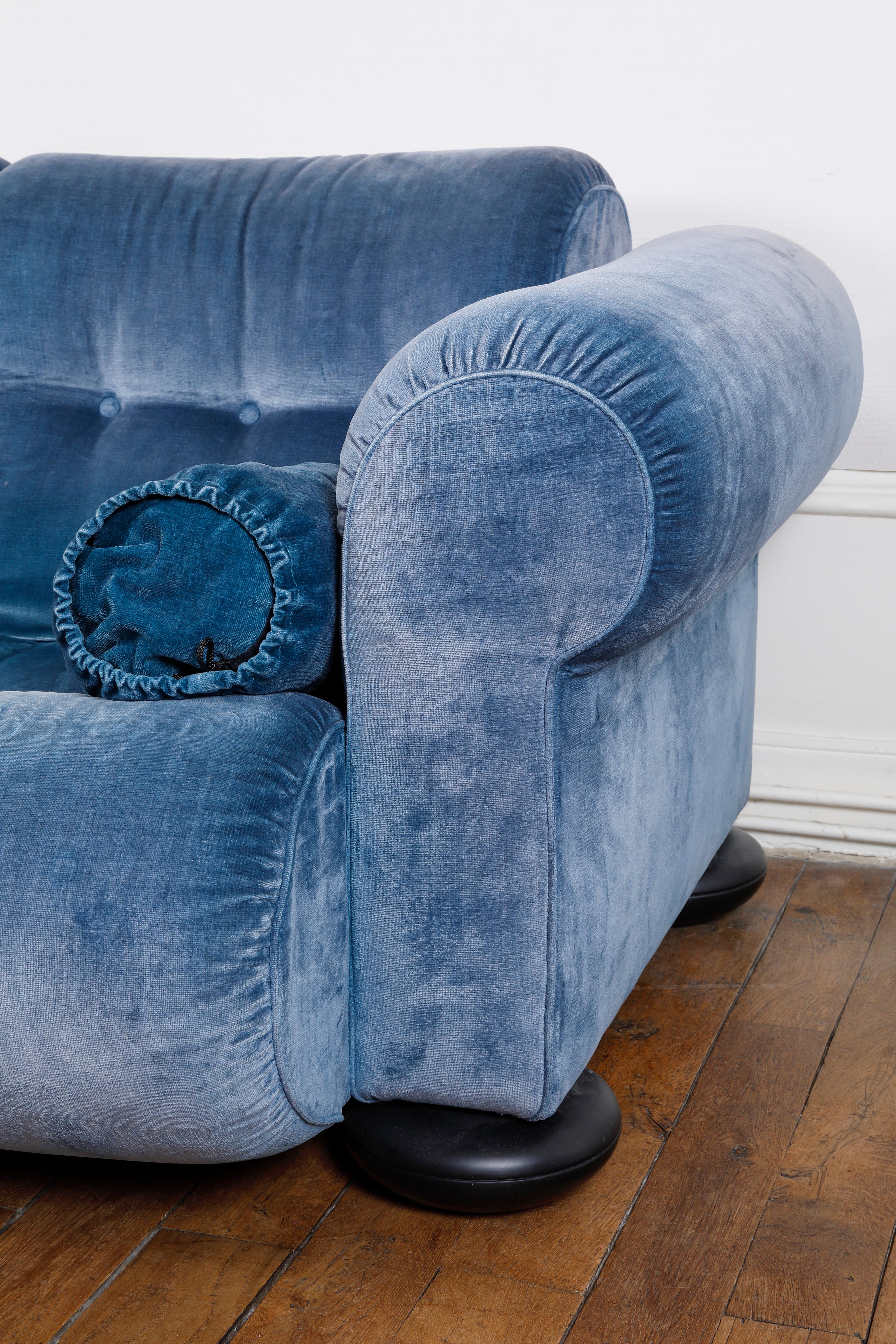 2-sitziges Comodus-Sofa von Otto Zapf, Deutschland, 1960er Jahre im Zustand „Gut“ im Angebot in TOURS, FR