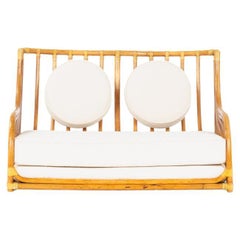 Used 2-seat sofa in bamboo by Roche Bobois, 1960