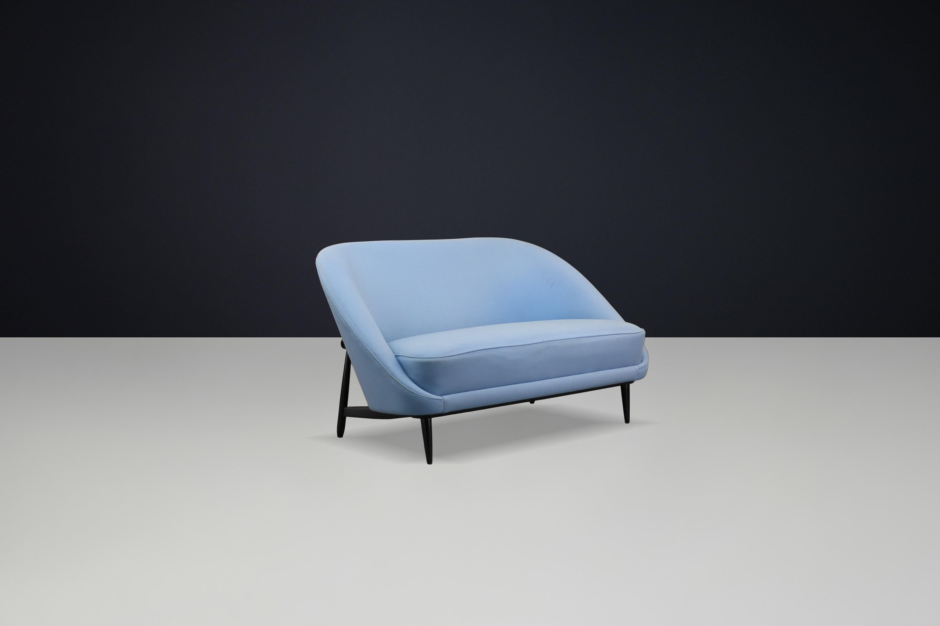 2-sitziges Sofa Model No. 115 von Theo Ruth für Artifort, Niederlande, 1950er Jahre im Angebot 4
