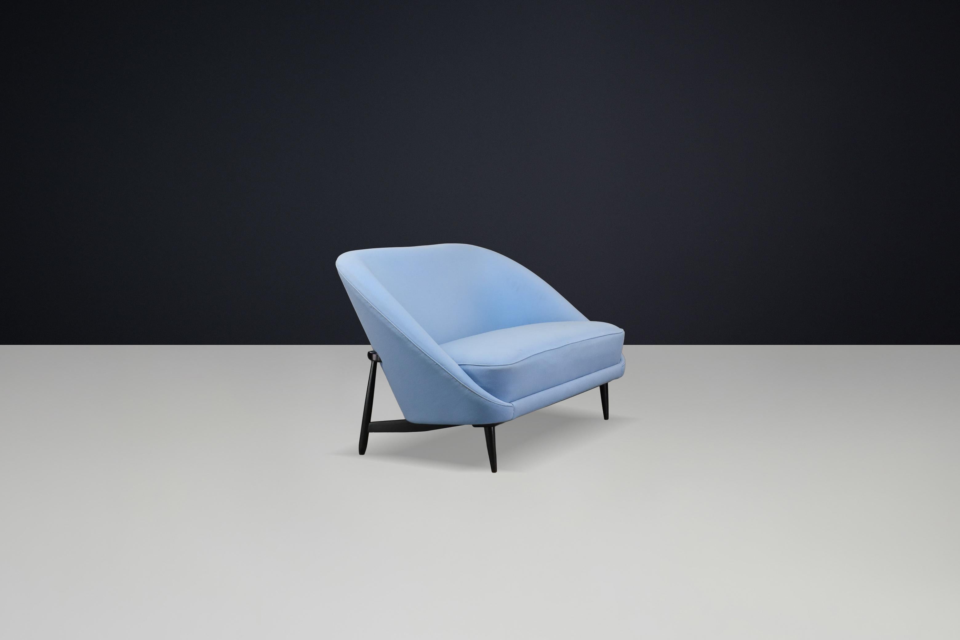 2-sitziges Sofa Model No. 115 von Theo Ruth für Artifort, Niederlande, 1950er Jahre im Angebot 5