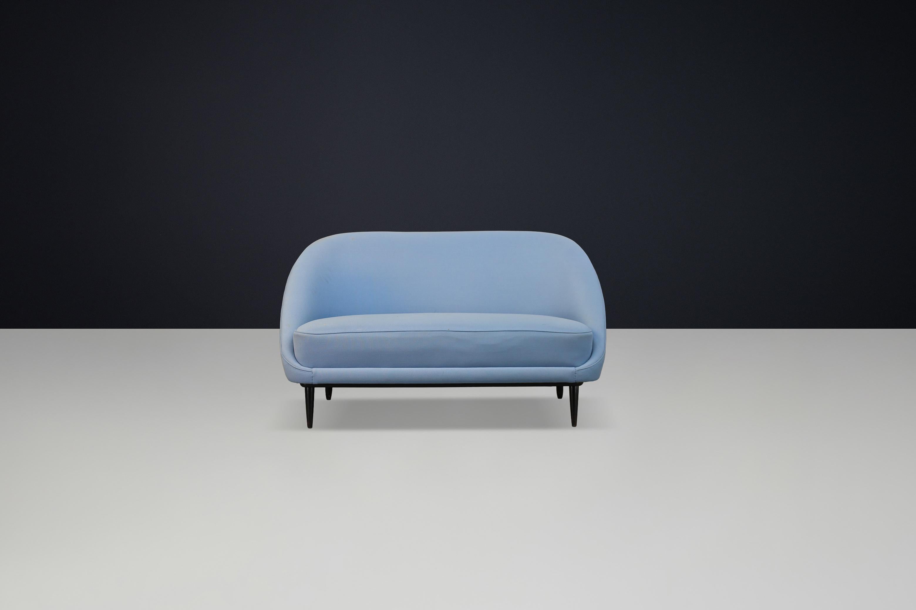 2-sitziges Sofa Model No. 115 von Theo Ruth für Artifort, Niederlande, 1950er Jahre (Niederländisch) im Angebot