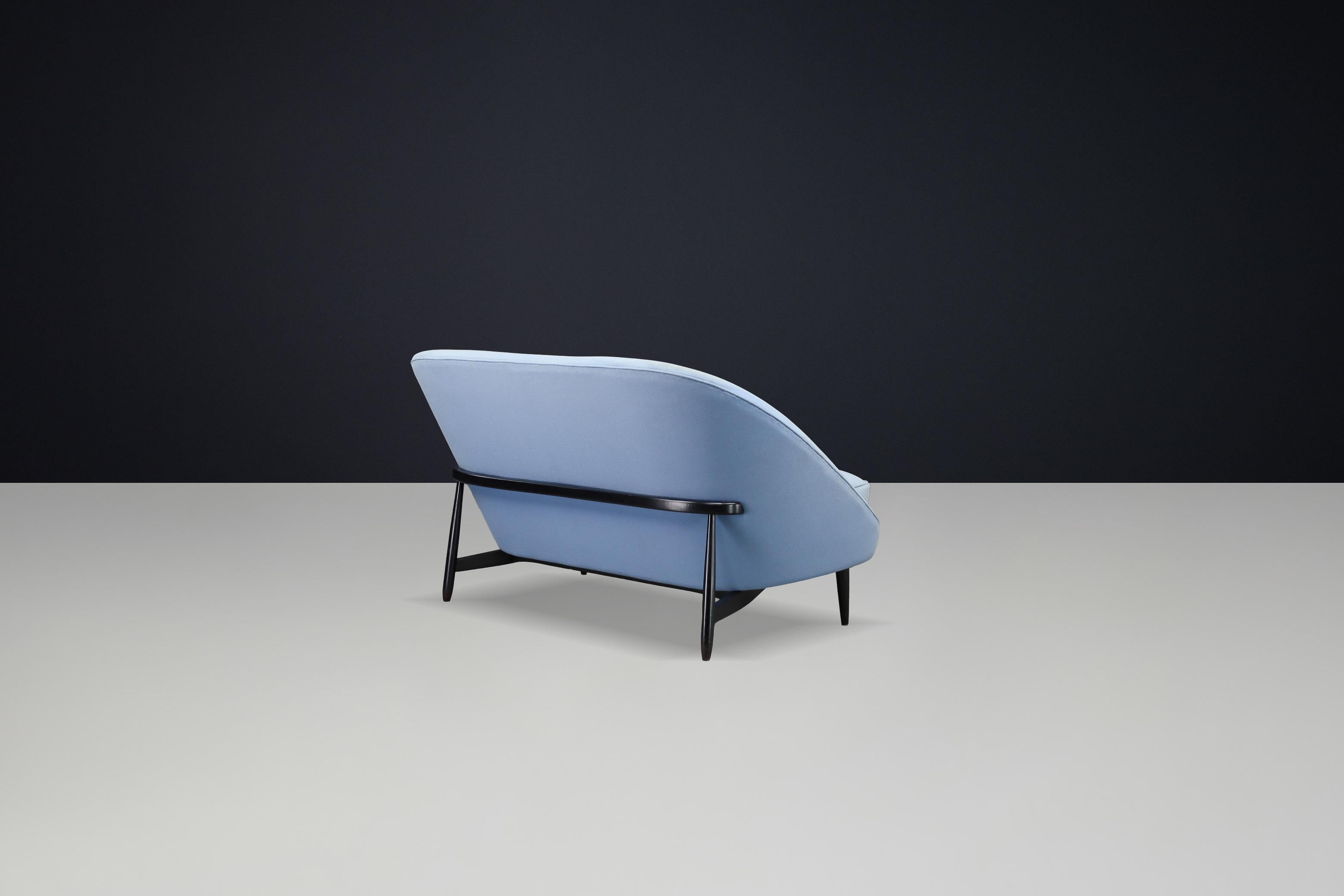 2-sitziges Sofa Model No. 115 von Theo Ruth für Artifort, Niederlande, 1950er Jahre (20. Jahrhundert) im Angebot