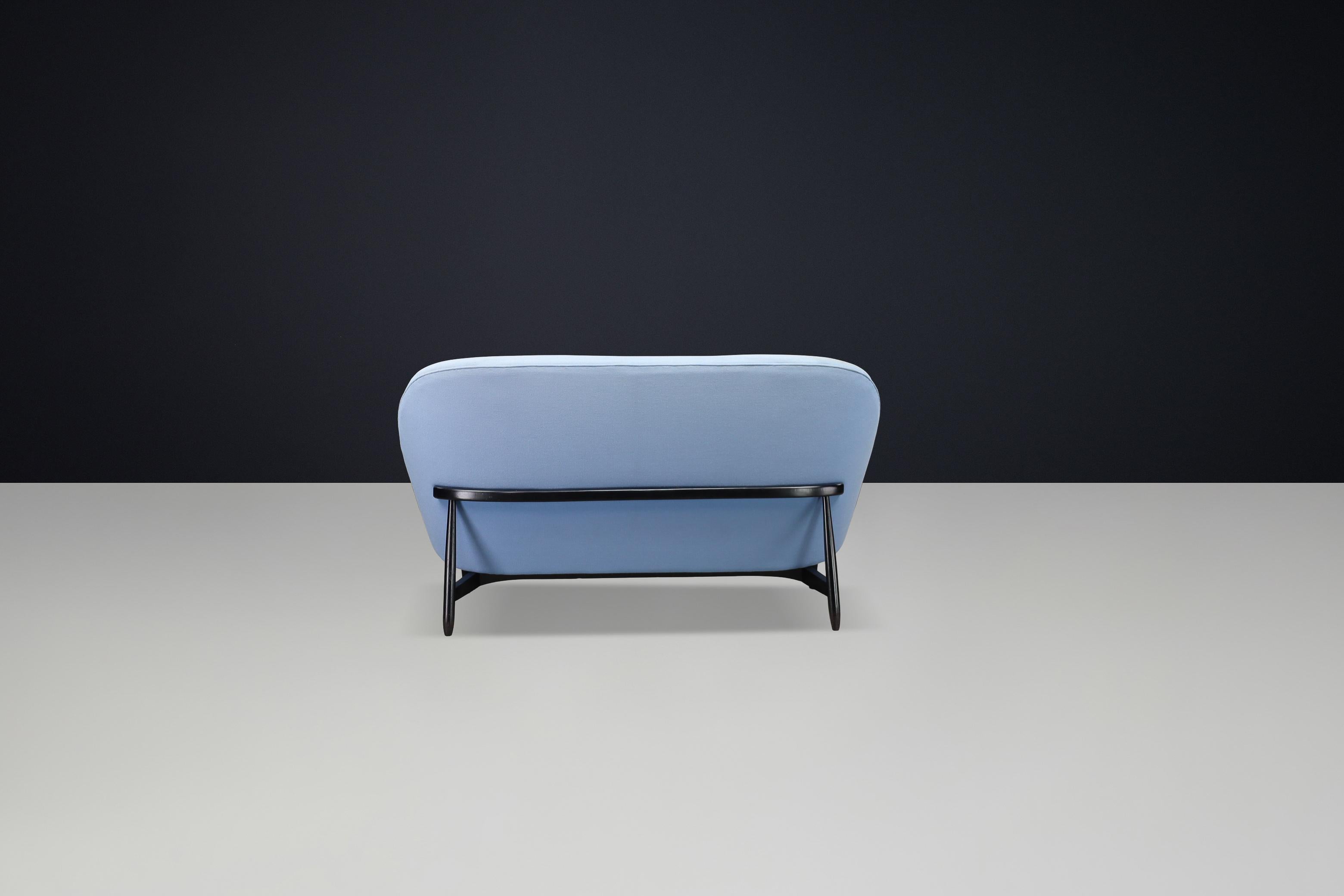 2-sitziges Sofa Model No. 115 von Theo Ruth für Artifort, Niederlande, 1950er Jahre (Polster) im Angebot