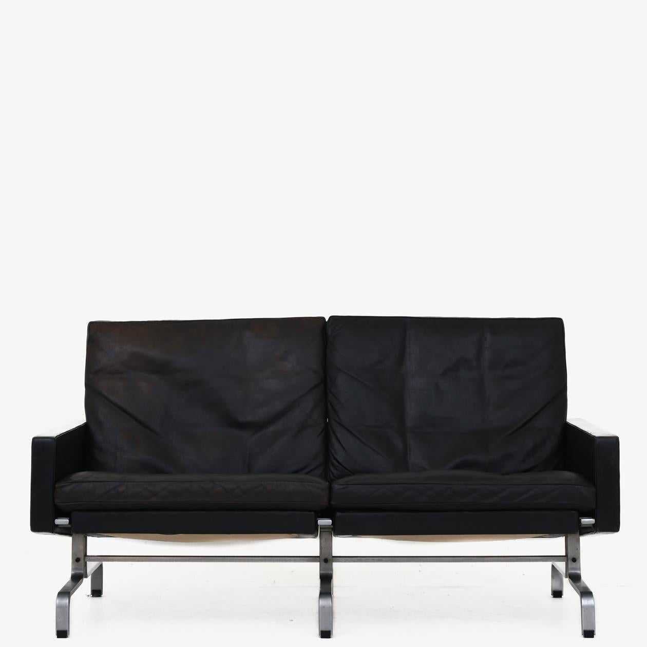 2 Seater by Poul Kjærholm For Sale 1