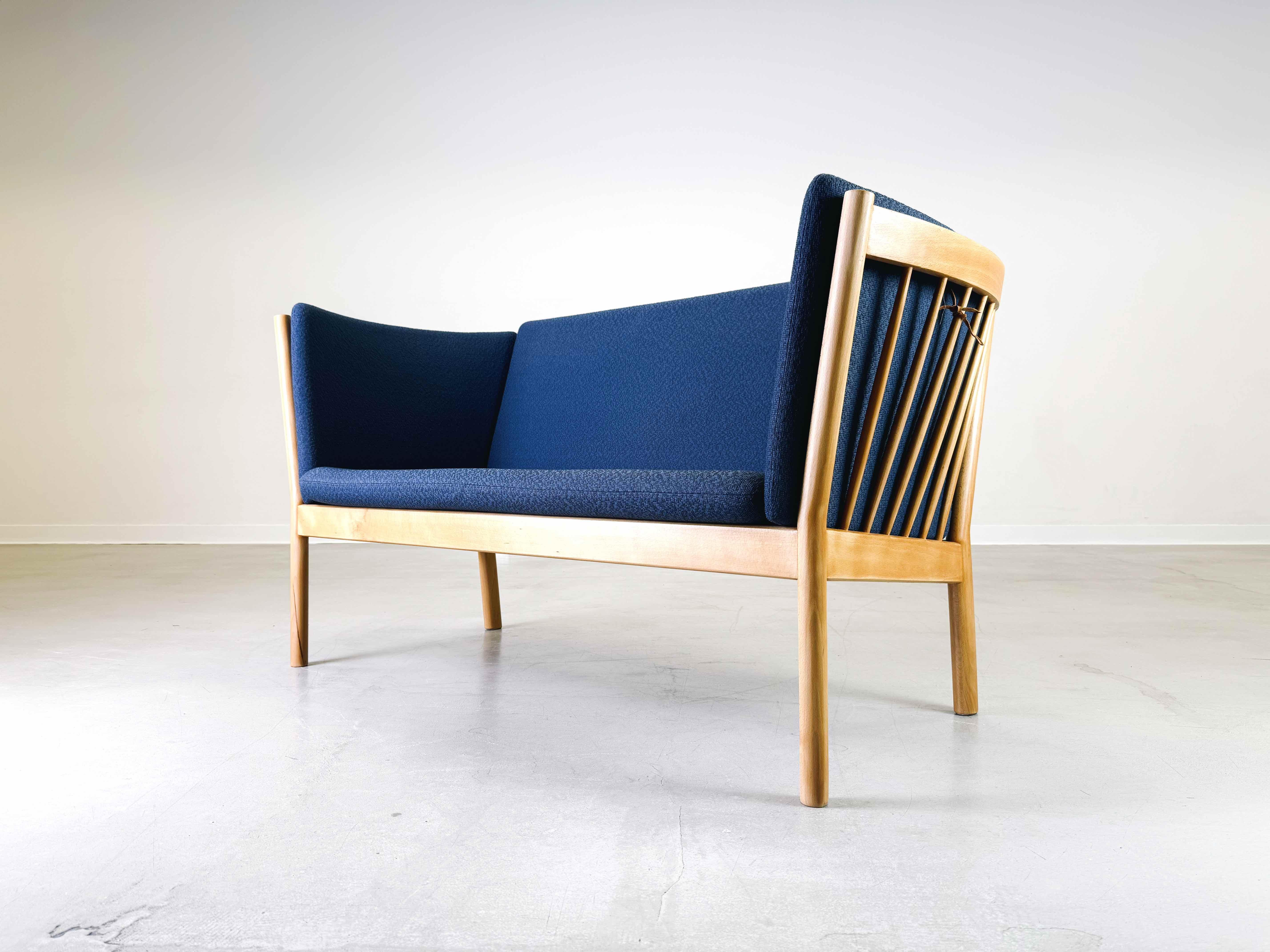 Danish 2 seater FDB Møbler Sofa Couch J-148 Erik Ole Jørgensen Kvist