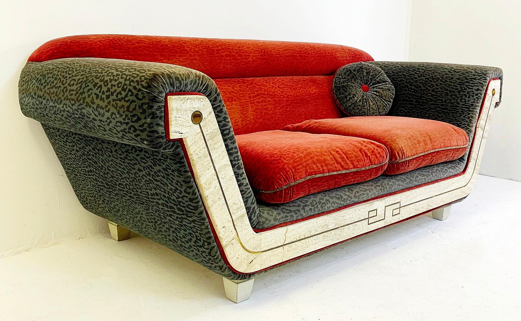 2-Sitzer-Sofa aus Italien im Zustand „Gut“ in Brussels, BE