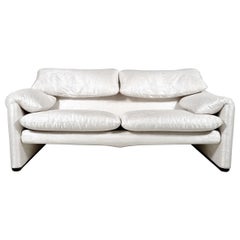 2-Seater Maralunga Sofa by Vico Magistretti for Cassina, 1970s