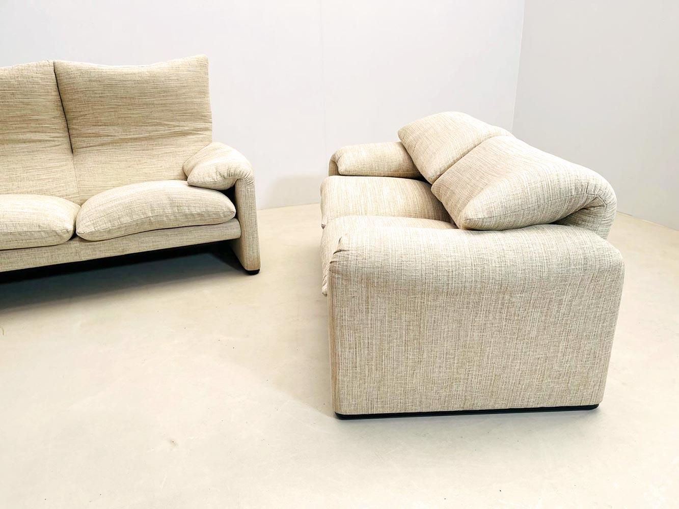 2-Seater Maralunga Sofa by Vico Magistretti for Cassina 1